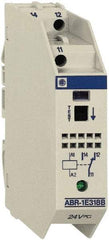 Schneider Electric - 7 Milliamp, Interface Relay Module - DIN Rail Mount, 23 to 104°F, 230 to 240 VAC - Apex Tool & Supply