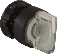 Schneider Electric - 22mm Mount Hole, 3 Position, Handle Operated, Selector Switch Only - White, Maintained (MA), Illuminated, Shock, Vibration and Water Resistant - Apex Tool & Supply