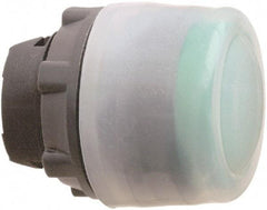 Schneider Electric - 22mm Mount Hole, Extended Straight, Pushbutton Switch Only - Round, Green Pushbutton, Nonilluminated, Momentary (MO) - Apex Tool & Supply