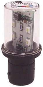 Schneider Electric - Red, Visible Signal Replacement LED Bulb - For Use with Beacon, Indicator Bank - Apex Tool & Supply