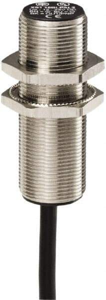 Telemecanique Sensors - PNP, 5mm Detection, Cylinder, Inductive Proximity Sensor - 3 Wires, IP67, 12 to 24 VDC, M18x1 Thread, 52mm Long - Apex Tool & Supply