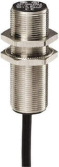 Telemecanique Sensors - NPN, 8mm Detection, Cylinder, Inductive Proximity Sensor - 3 Wires, IP67, 12 to 24 VDC, M18x1 Thread, 51mm Long - Apex Tool & Supply