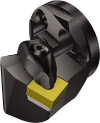 Sandvik Coromant - Left Hand Cut, Size 40, SNMG 542 Insert Compatiblity, Modular Turning & Profiling Cutting Unit Head - 29mm Ctr to Cutting Edge, 36mm Head Length, Through Coolant, Series T-Max P - Apex Tool & Supply