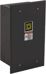 Square D - 1 NEMA Rated, 8 Pole, Mechanically Held Lighting Contactor - 20 A (Tungsten), 30 A (Fluorescent), 110 VAC at 50 Hz, 120 VAC at 60 Hz, 8NO Contact Configuration - Apex Tool & Supply