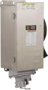 Square D - 30 Amp, 600 VAC, 3 Pole Fused Safety Switch - NEMA 12, 3, 3R, 4, 4X & 5, 7.5 hp at 480 VAC (Single Phase), 20 hp at 600 VAC (Triple Phase), 3P Contact Form - Apex Tool & Supply