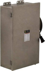 Square D - 200 Amp, 600 VAC, 6 Pole Nonfused Safety Switch - NEMA 12, 3, 3R, 4 & 4X, 150 hp at 600 VAC (Triple Phase), 6PST Contact Form - Apex Tool & Supply