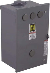 Square D - 3R NEMA Rated, 4 Pole, Electrically Held Lighting Contactor - 20 A (Tungsten), 30 A (Fluorescent), 110 VAC at 50 Hz, 120 VAC at 60 Hz, 4NO Contact Configuration - Apex Tool & Supply