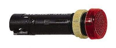 Schneider Electric - 12 V Red Lens LED Pilot Light - Threaded Connector, 16mm Wide - Apex Tool & Supply