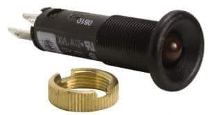 Schneider Electric - 12 V Red Lens LED Pilot Light - Quick Connect Tag Connector, 12mm Wide - Apex Tool & Supply