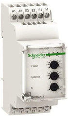Schneider Electric - 2NO/2NC, 24-240 VAC/DC Control Relay - DIN Rail Mount - Apex Tool & Supply