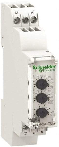 Schneider Electric - 110-240 VAC/DC Control Relay - DIN Rail Mount - Apex Tool & Supply