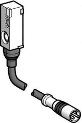 Telemecanique Sensors - NPN, Flat, Inductive Proximity Sensor - 3 Wires, IP67, 12 to 24 VDC, 8mm Wide - Apex Tool & Supply
