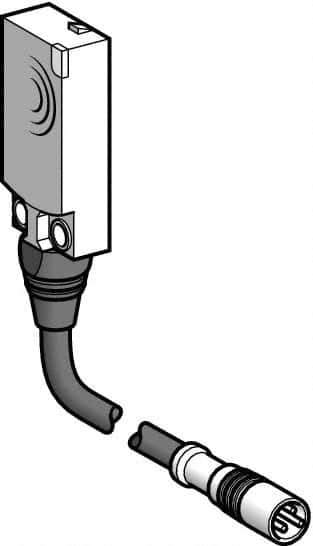 Telemecanique Sensors - NPN, PNP, NC, Flat, Inductive Proximity Sensor - 2 Wires, IP68, 12 to 24 VDC, 15mm Wide - Apex Tool & Supply