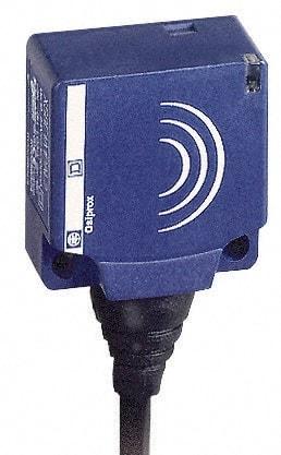 Telemecanique Sensors - NPN, Flat, Inductive Proximity Sensor - 3 Wires, IP68, 12 to 24 VDC, 26mm Wide - Apex Tool & Supply