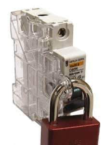 Schneider Electric - Circuit Breaker Handle Lock Offs - Use with Multi 9 C60 Circuit Breakers - Apex Tool & Supply