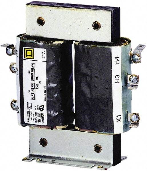 Square D - 240/480 to 120 VAC, 100 VA Power Rating, Transformer Kit - Apex Tool & Supply