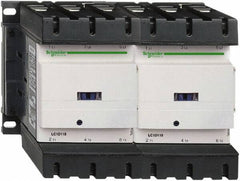Schneider Electric - 3 Pole, 110 Coil VAC at 50/60 Hz, 115 Amp at 440 VAC, Reversible IEC Contactor - 3 Phase hp: 100 at 575/600 VAC, 30 at 200/208 VAC, 40 at 230/240 VAC, 75 at 460/480 VAC - Apex Tool & Supply