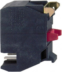 Schneider Electric - NC, Multiple Amp Levels, Electrical Switch Contact Block - Plug-in Terminal - Apex Tool & Supply