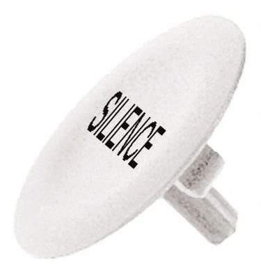 Schneider Electric - Flush Pushbutton Switch Cap - White, Round Button, Nonilluminated - Apex Tool & Supply