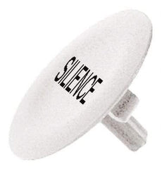 Schneider Electric - Flush Pushbutton Switch Cap - White, Round Button, Nonilluminated - Apex Tool & Supply