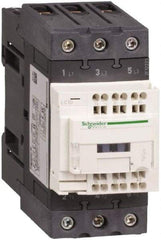 Schneider Electric - 3 Pole, 110 Coil VAC at 50/60 Hz, 65 Amp at 440 VAC, Nonreversible IEC Contactor - CCC, CSA, CSA C22.2 No. 14, EN/IEC 60947-4-1, EN/IEC 60947-5-1, GOST, RoHS Compliant, UL 508, UL Listed - Apex Tool & Supply