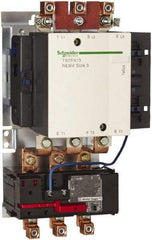 Schneider Electric - 120 Coil VAC, 270 Amp, NEMA Size 5, Nonreversible Open Enclosure NEMA Motor Starter - 3 Phase hp: 100 at 230 VAC, 200 at 460 VAC, 200 at 575 VAC, 75 at 200 VAC - Apex Tool & Supply