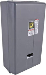 Square D - 120 Coil VAC at 60 Hz, 480 Coil VAC at 60 Hz, 135 Amp, NEMA Size 4, Nonreversible Enclosed Enclosure NEMA Motor Starter - 3 Phase hp: 100 at 460 VAC, 100 at 575 VAC, 40 at 200 VAC, 50 at 230 VAC, 1 Enclosure Rating - Apex Tool & Supply