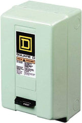 Square D - 3 Pole, 220 Coil VAC at 50 Hz, 240 Coil VAC at 60 Hz, 90 Amp NEMA Contactor - NEMA 1 Enclosure, 50 Hz at 220 VAC and 60 Hz at 240 VAC - Apex Tool & Supply
