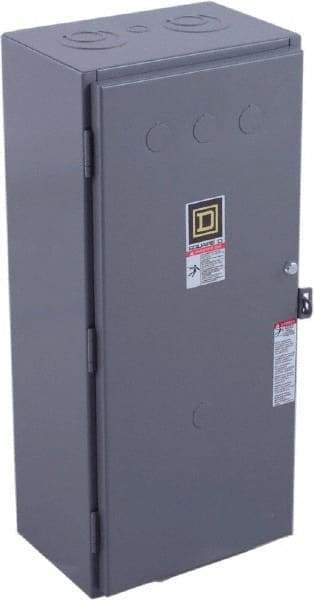 Square D - 1 NEMA Rated, 4 Pole, Electrically Held Lighting Contactor - 100 A (Tungsten), 277 VAC at 60 Hz - Apex Tool & Supply