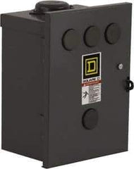Square D - 3R NEMA Rated, 2 Pole, Electrically Held Lighting Contactor - 30 A (Tungsten), 110 VAC at 50 Hz, 120 VAC at 60 Hz - Apex Tool & Supply