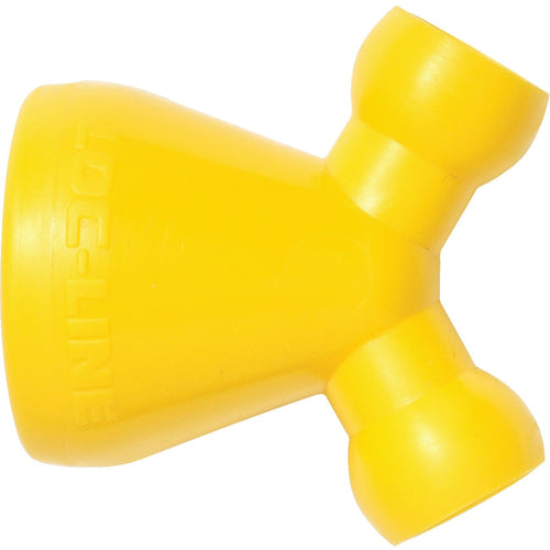 1/2″ to 1/4″ Acid Resistant Y 2 Piece - Coolant Hose System Component - Apex Tool & Supply