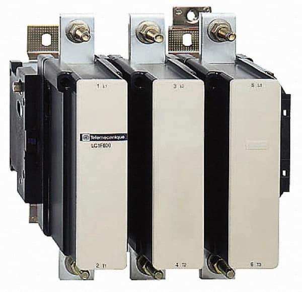 Schneider Electric - 3 Pole, 1,000 Amp at 440 VAC and 800 Amp at 440 VAC, Nonreversible IEC Contactor - CSA, EN/IEC 60947-1, EN/IEC 60947-4-1, GL, JEM 1038, LROS, RoHS Compliant, UL Listed - Apex Tool & Supply