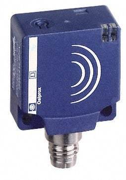 Telemecanique Sensors - NPN, 10 to 15mm Detection, Flat, Inductive Proximity Sensor - 3 Wires, IP67, 12 to 24 VDC, 26mm Wide - Apex Tool & Supply