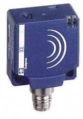 Telemecanique Sensors - PNP, NC, 10 to 15mm Detection, Flat, Inductive Proximity Sensor - 3 Wires, IP67, 12 to 24 VDC, 26mm Wide - Apex Tool & Supply