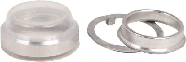 Schneider Electric - Pushbutton Switch Boot - Clear, Round Button, Nonilluminated - Apex Tool & Supply