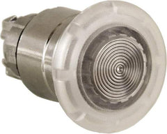 Schneider Electric - 22mm Mount Hole, Extended Mushroom Head, Pushbutton Switch Only - Round, White Pushbutton, Nonilluminated, Momentary (MO) - Apex Tool & Supply