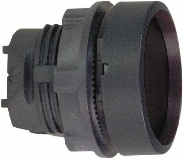 Schneider Electric - 22mm Mount Hole, Flush, Pushbutton Switch Only - Round, Black Pushbutton, Nonilluminated, Maintained (MA) - Apex Tool & Supply