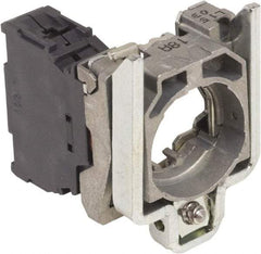 Schneider Electric - NC, Electrical Switch Contact Block - 0.87 Inch Hole, 22mm Hole - Apex Tool & Supply