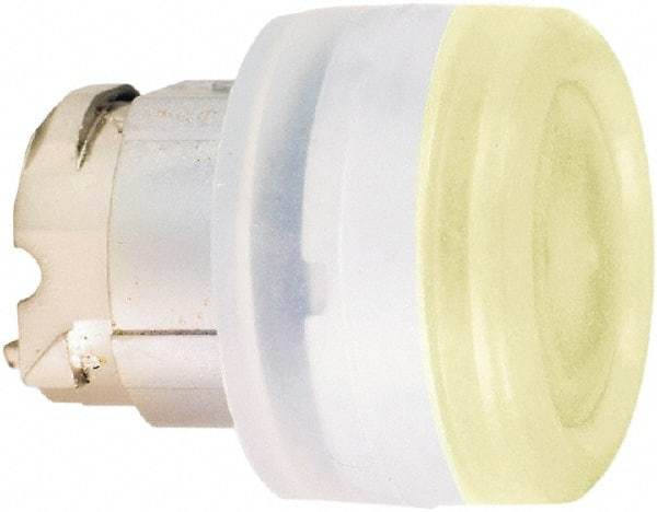 Schneider Electric - 22mm Mount Hole, Flush, Pushbutton Switch Only - Round, Blue Pushbutton, Nonilluminated, Momentary (MO) - Apex Tool & Supply