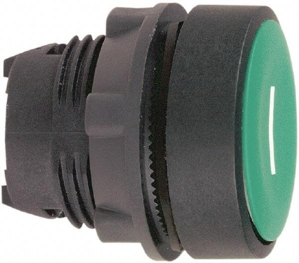 Schneider Electric - 22mm Mount Hole, Flush, Pushbutton Switch Only - Round, White Pushbutton, Nonilluminated, Momentary (MO) - Apex Tool & Supply