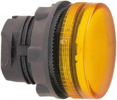 Schneider Electric - Round Pilot and Indicator Light Lens - Orange - Apex Tool & Supply