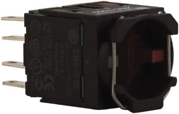 Schneider Electric - NO/NC, Multiple Amp Levels, Electrical Switch Contact Block - Apex Tool & Supply
