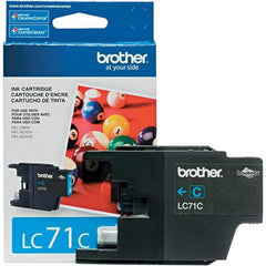 Brother - Cyan Ink Cartridge - Use with Brother MFC-J280W, J425W, J430W, J435W, J625DW, J825DW, J835DW - Apex Tool & Supply