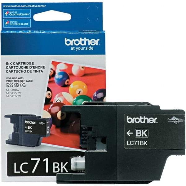 Brother - Black Ink Cartridge - Use with Brother MFC-J280W, J425W, J430W, J435W, J625DW, J825DW, J835DW - Apex Tool & Supply