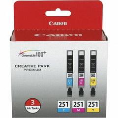 Canon - Cyan, Magenta & Yellow Ink Cartridge - Use with Canon PIXMA iP7220, iP8720, iX6820, MG5420, MG5520, MG5620, MG6320, MG6420, MG6620, MG7120, MG7520, MX922 - Apex Tool & Supply