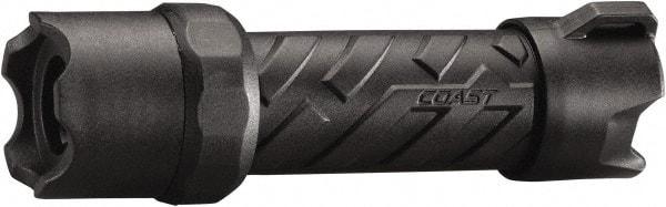 Coast Cutlery - White LED Bulb, 250 Lumens, Industrial/Tactical Flashlight - Black Stainless Steel Body, 3 AAA Batteries Included - Apex Tool & Supply