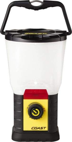 Coast Cutlery - White, Red LED Bulb, 375 Lumens, Industrial/Tactical Flashlight - Black Plastic Body, 0 D Batteries Not Included - Apex Tool & Supply