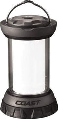 Coast Cutlery - White, Red LED Bulb, 168 Lumens, Spotlight/Lantern Flashlight - Silver Plastic Body, 0 AA Batteries Not Included - Apex Tool & Supply