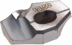 Hertel - Series HMD, 13.5mm Diam Grade HC225MD 140° Replaceable Drill Tip - Carbide, TiCN Finish - Apex Tool & Supply