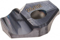 Hertel - Series HMD, 25/32" Diam Grade HC125MD 140° Replaceable Drill Tip - Carbide, TiAlN Finish - Apex Tool & Supply